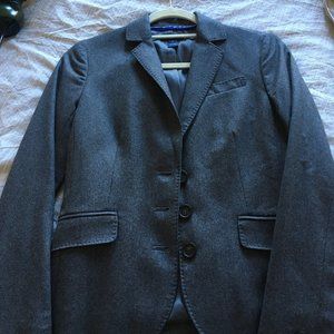 J. Crew Gray Wool Blazer